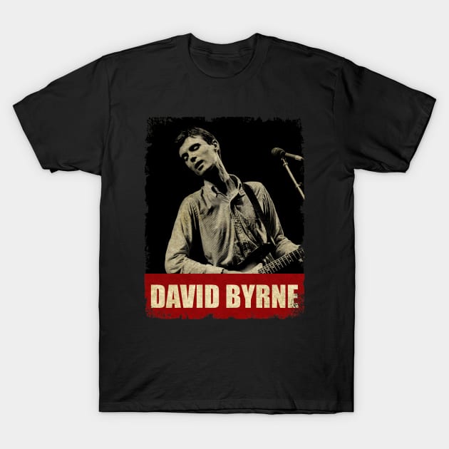 David Byrne - RETRO STYLE T-Shirt by Mama's Sauce
